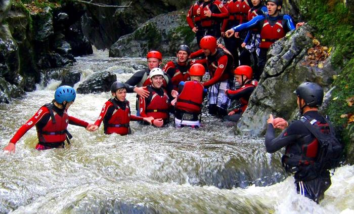 Gorge walking